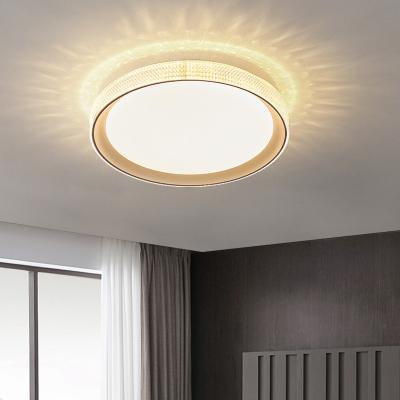 China Simple Modern Warm Romantic Restaurant Outdoor Mounted LED Ceiling Lamp Bedroom Lamp Lighting Nordic Creative Round Room Led Lamps for sale