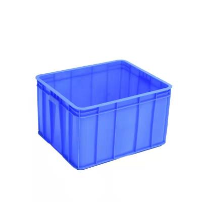 China Food Grade - Stackable - Easy To Clean 2022 Food Grade Pe Stackable Plastic Turnover Basket Box From China Manufacturer for sale