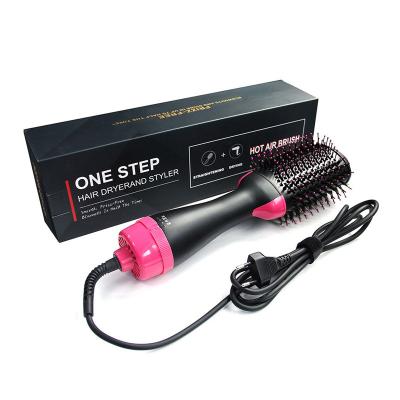 China 1100 Watt Power One Stage Hair Dryer Volumizer Hot Airbrush Styler Quick Dry Quick Dry Nylon Terminal for sale