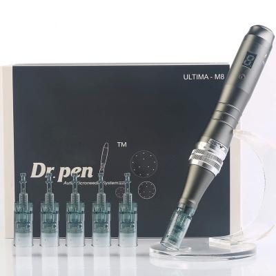 China High Quality M8 Anti-puffiness Wireless Derma Pen Microneedling Therapy Electric Nano Derma Pen For Home Use for sale