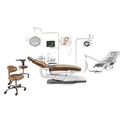 중국 Dental Regional FN-A4 (U) Top Mounted Instrument Tray American USA Style Mobile Dental Chair NEW Best 판매용