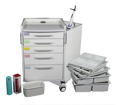 Κίνα DC-30 Dental Regional High Quality Mobile Dental Cabinet Stainless Steel Clinic Dental Cabinet προς πώληση