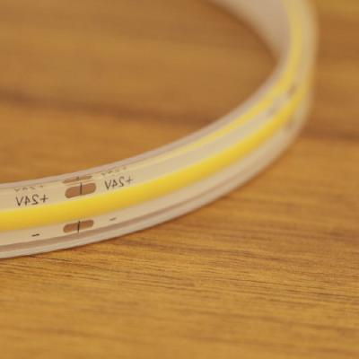 China Ribbon Long Run Cuttable LED Strip Lights DC24V SMD2835 10mm 240LED/M 6500K for sale