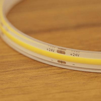 China Continuous Luminous IP68 COB LED Strip Light 24VDC Linear Light 4000K CRI90 for sale