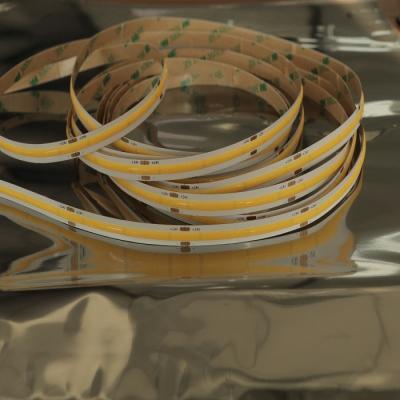 Κίνα Δωρεάν Κόψιμο 24V COB LED Strip Light Λευκό Χρώμα CRI90 IP20 Για εσωτερική διακόσμηση προς πώληση