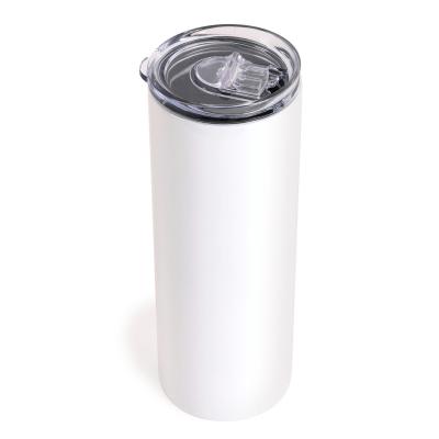 China PORTABLE Maker Double Wall Vacuum Insulated Sublimation Blanks Lean Tumbler 20oz for sale