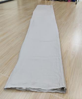 China Plain Dyed Organic Pure Linen Fabric Ultra Wide 295 Cm For Bed Sheets Home Textile for sale