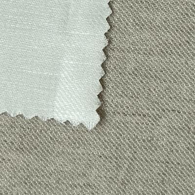 China Plain Dyed Organic Rayon Linen Fabric for sale