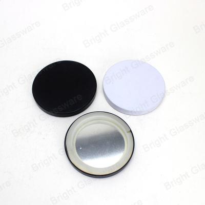 China Metal Non-Refillable Lids Plating Iron Lid Custom Color Luxury Cap For Candle Glass Jar for sale