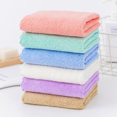 China Sustainable Kitchen Dishcloths Do Not Shed Fuzz No Fuzz Reusable Coral Fleece Cleaning Cloth Super Absorbent Dish Towels Dish Cloth Super Smell for sale