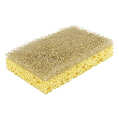 China Eco-friendly Kitchen Cleaing Cellulose Coconut Scrubber SpongeSustainable Life Dish Coconut Cleaning Sponge for Kitchen for sale