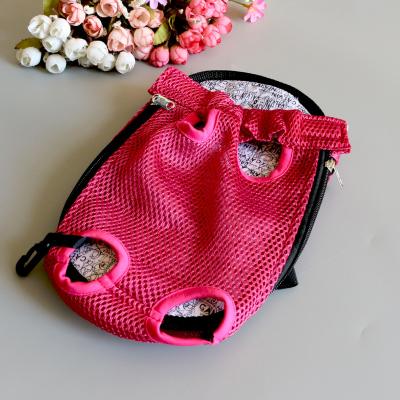 China Viable Items Wholesale Pet Quadruped Pet Bag, Breathable Mesh Outgoing Bag, Portable Pet Backpack Pet Bag for sale