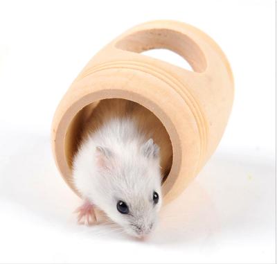 China Hot Selling Improved Viable Hamster House , Bucket Type Small Animal Products For Wooden Toy for sale