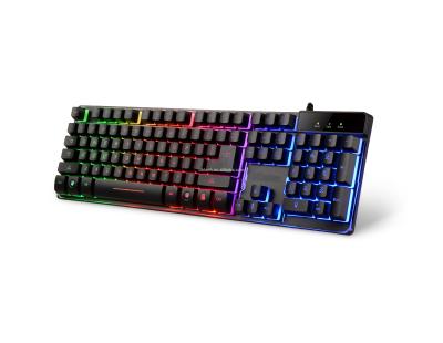 China Plug and Play RGB Wireless Led Keyboard and Mouse Pad 4 Gaming Combo in 1 Set for sale