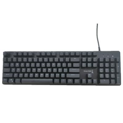 China Hot Selling Anti-ghosting Mechanical Keyboard Wired RGB LED Computer Gaming Keyboard For Adult for sale