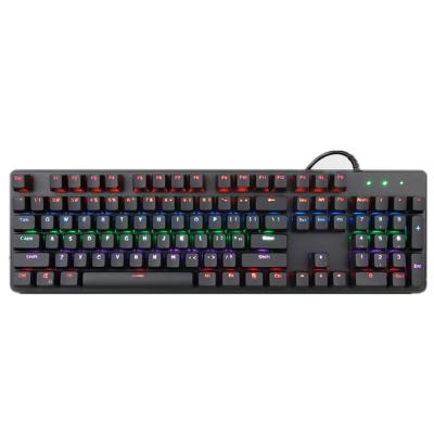 China Hot Selling Anti-ghosting Magic Refiner 29 Or Full Key Type Writing Desktop RGB Red Switch Game Mechanical Keyboard for sale