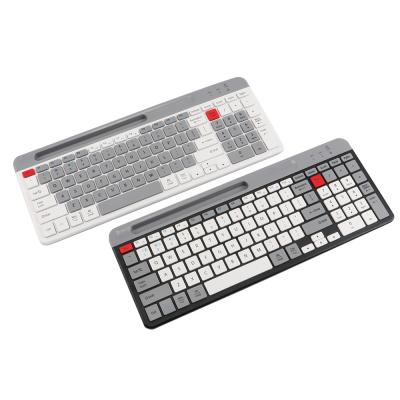 China Wireless Mini Small Wireless White Keyboard for PC Laptop iPad Tablets for sale