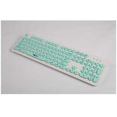 China Plug and play punk keycap keyboard with different color choice for sale