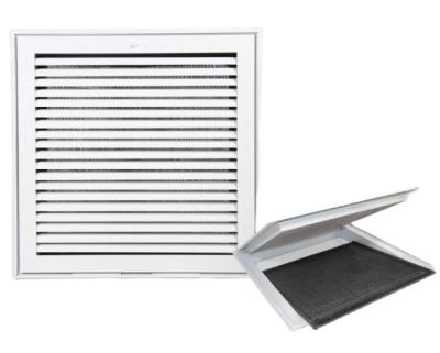 China Modern Aluminum Air Conditioning HVAC System Eggcrate Grilles With Removable Core for sale