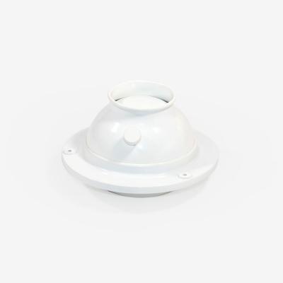 China Contemporary Adjustable Aluminum Round Duct Ceiling Air Supply Ball Directional Nozzle Jet Diffuser for sale