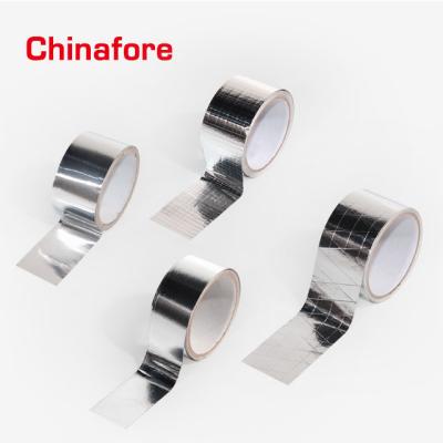 China Industrial Reinforced Aluminum Foil Adhesive Tape-Jumbo Rolls for sale