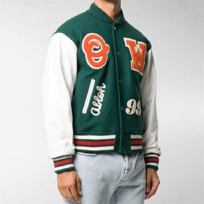 China Vintage Varsity Basketball Letterman Waterproof Wholesale Bomber Jacket for sale