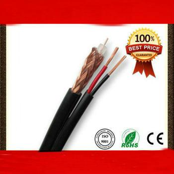 China with two telephone cables rg6 coaxial cable for sale