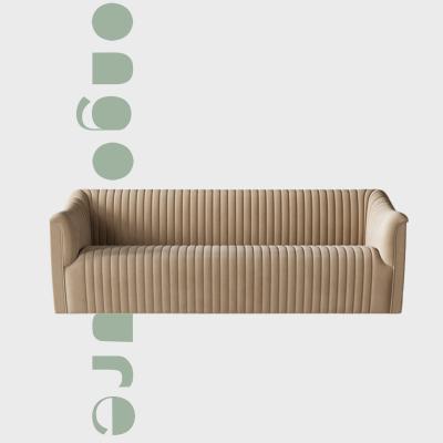 China Other European Italian luxury minimalist living room sofa corner sofa fabric office hotel villa sectional sofa for sale