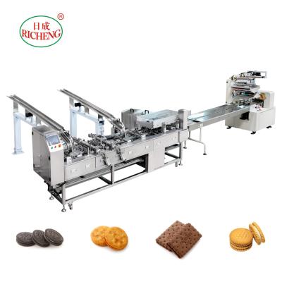 China Automatic Bakery Biscuit Biscuit Chocolate Squeezing Packing Electric Equipment Making Machinery For Small Business Machinery for sale