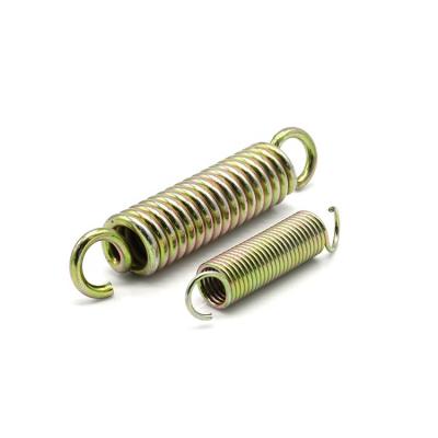 China Coil High Precision 65Mn Double Hook Extension Spring With Loop End Garage Door Toys Tension Springs for sale