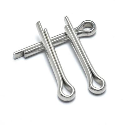 China INGKS Stainless Steel Extended Fork 304 316 Spring Split Cotter Pin for sale