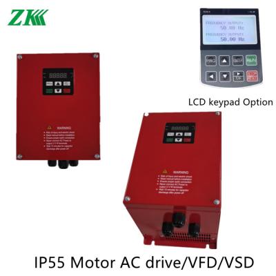 China AC Drive VSD Variable Speed Drive For Single Phase Motor IP54 IP65 Waterproof Grade for sale