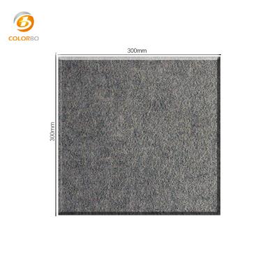 China 2440*1220mm / 9mm Industrial Polyester Wall Acoustic Panel Decoration / Sound Absorbing Board for sale