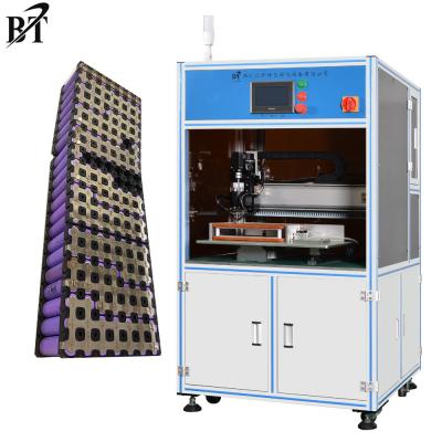 Chine Soudeuse professionnelle latérale simple 0.4-0.8Mpa de tache de paquet de batterie pour la bande de nickel à vendre