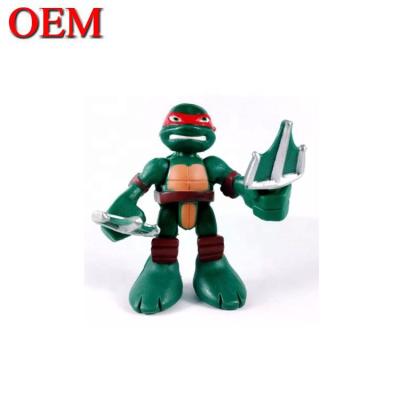 China PVC Customized Anime Turtle Figures Beautiful Plastic Teenage Toy for sale