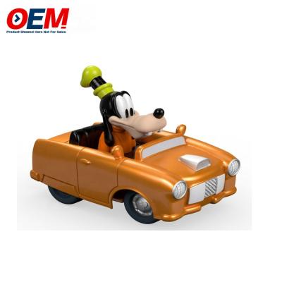 China Cartoon Toy Customize PVC Disny Character Toy Make Cartoon Figure Car Made Movie Collective Mini Toy Car for sale