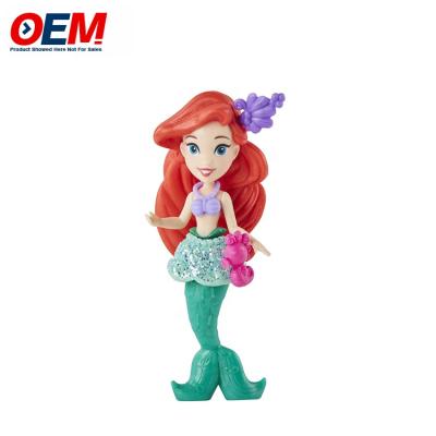 China Cartoon Toy Custom Disny Princesses PVC Action Number Toys Made Baby Disny Movie Princess Toys for sale