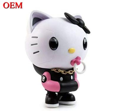 China OEM 2020 Manufacturer PVC Mini Cartoon Hello Kitty Cute Plastic Toys For Kids for sale