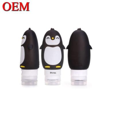 China Military Cartoon OEM Toy Lotion Bottle 3D Shampoo Empty Lotion Bottle for sale