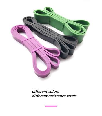 China Wholesale custom color high strength fitness LOGO yoga exercise factory exercise yoga tension belt bands elastic resistance for sale