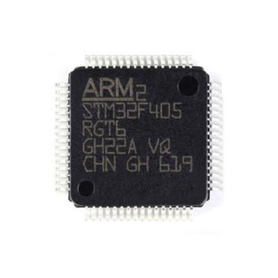 China New and original integrated circuit electronic components BOM IC standard chips LQFP-64 STM32F405RGT6 for sale