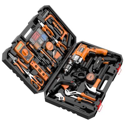 China Hot Selling Household Tool Kit OEM Brand Screwdriver Tool Kit Total Tool Drill Machine Set DIY Tools for sale