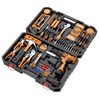 China Household Tool Kit The Professional Impact Box Set With Hot Selling Cordless Drill 12V/16.8V/25V Tool Kit for sale