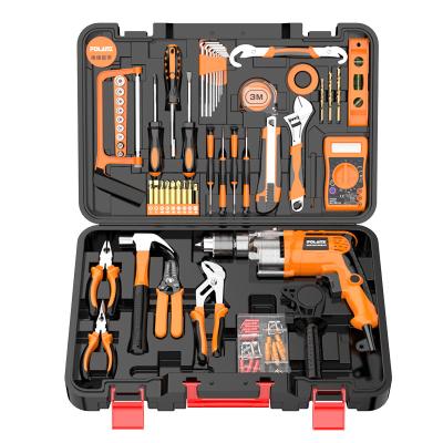 China Household Tool Kit Tools Box Set Mechanic Professional Hand Tool Kit For Car Tool Kit With Socket Wrench Set for sale