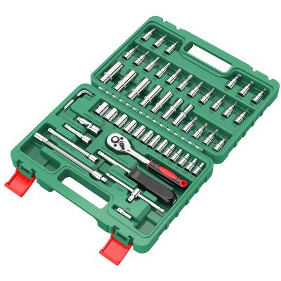 China Auto Repair Tools Multifunctional Mechanic Tool Set Fast Delivery Socket Wrench Set Car Repair Tool Wrench Socket Combination for sale