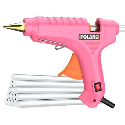 China Low Price Unrated Glue Gun Silicone 40w High Temperature Hot Resistant Glue Gun Suitable Prices for sale