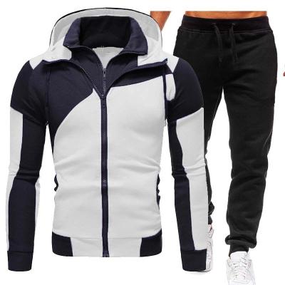 China Viable Wholesale Custom Fashion Casual Tracksuit Sports Jogging Comfortable Two Piece Mens Sports Suit for sale