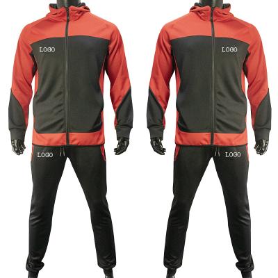 China Wholesale QUICK DRY Football Club Custom Made Sportswear Jogging Men's Two Piece Suit Long Sleeve for sale