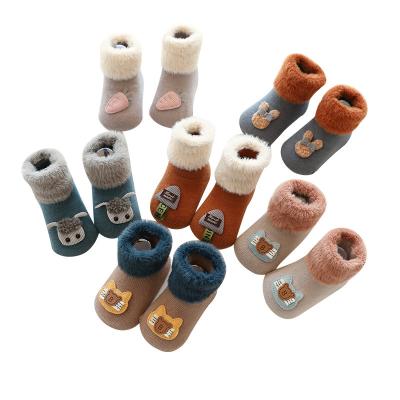 China Breathable winter thickened baby bumps medium non-slip tube baby bumps comfortable baby toddler floor socks for sale