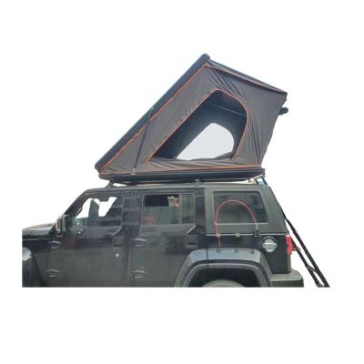 China Diagonal Bracing Type Hot Selling Aluminum Top Hard Shell Camping Roof Tent for sale